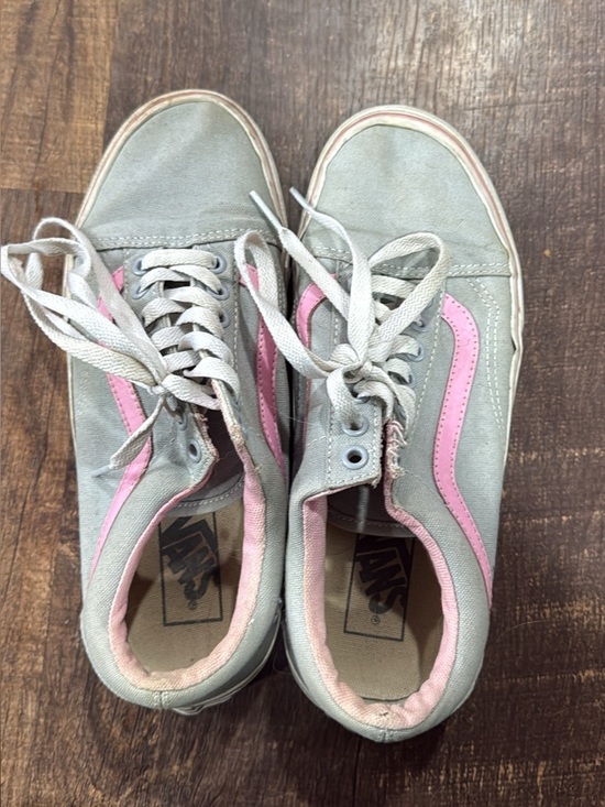 Vans Shoes - Vans old skool style pink and grey